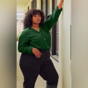 Big Bud Press Green Button Down Shirt